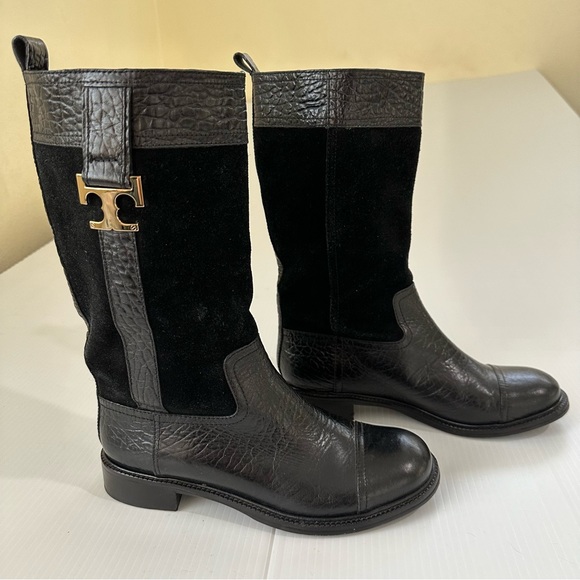 Tory Burch Corey Boots Black, 9 - Picture 10 of 14